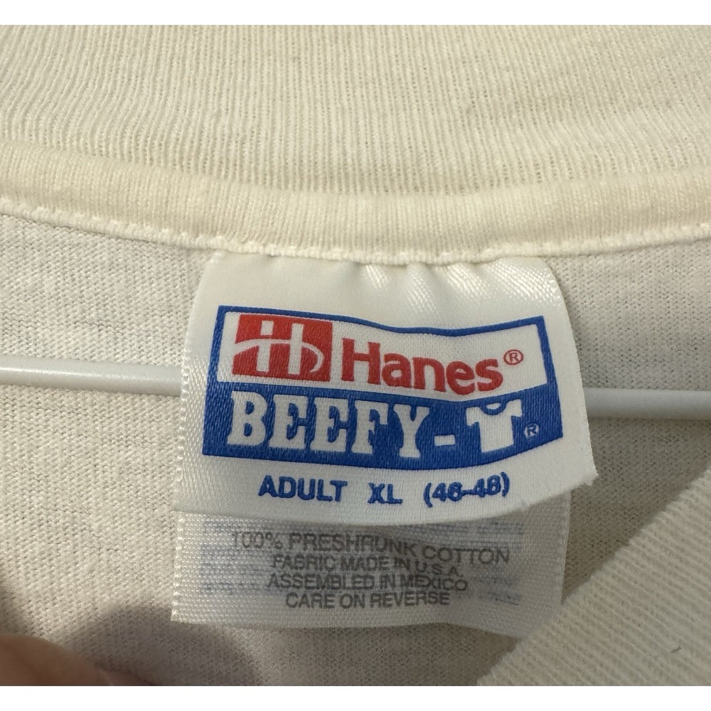 Vintage 90's Hanes Molson Canadian‎ T-Shirt Mens XL - Picture 6 of 8